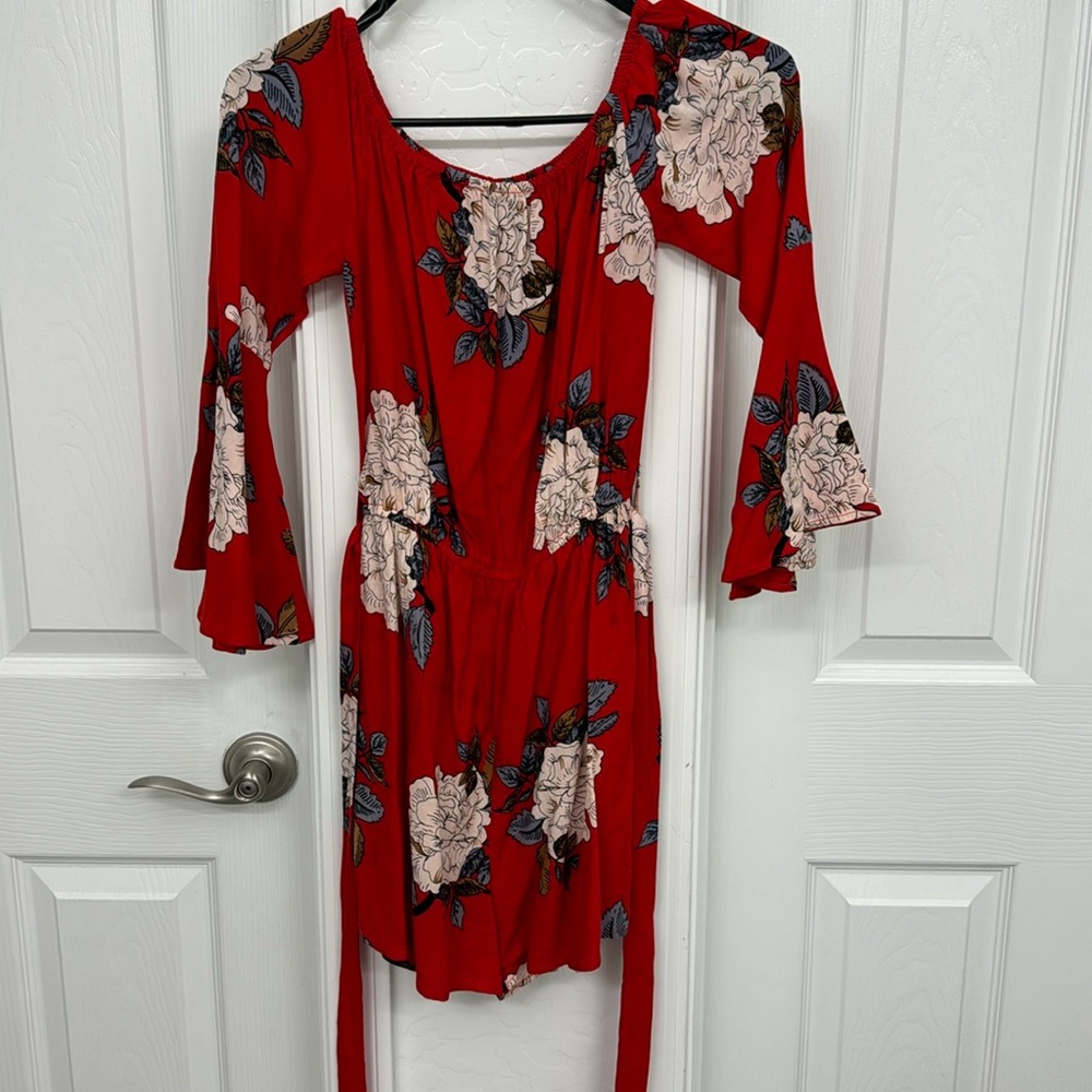 Flower romper